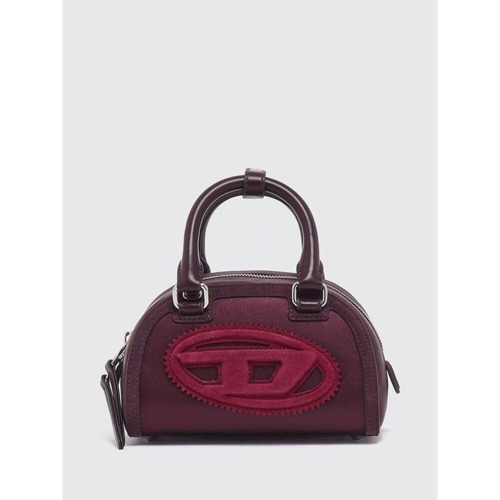Diesel Women Diesel 1Dr Dome Monogram Satin Mini Bag With Oval D Logo